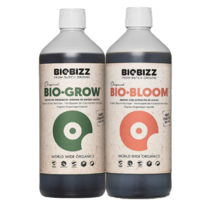 BioBizz Grow & Bloom 1L : duo d’engrais bio