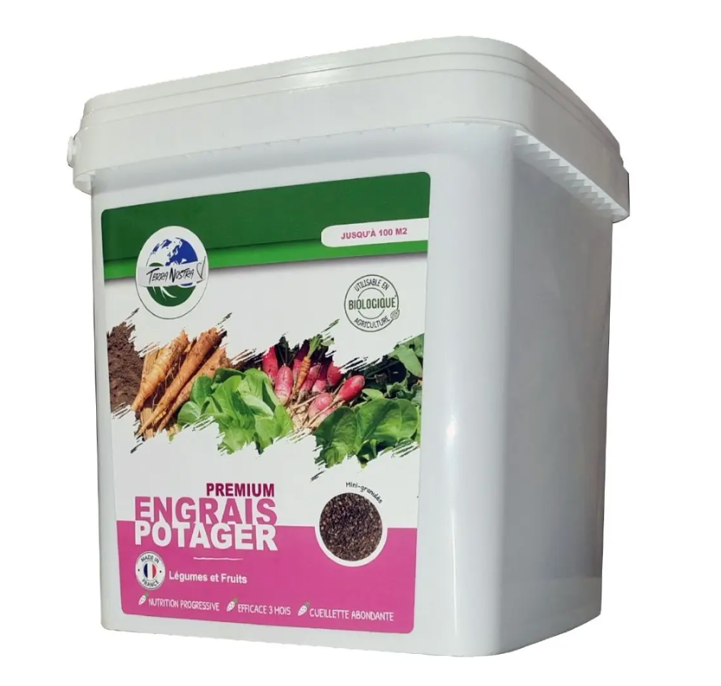 Terra Nostra - Engrais Potager Bio - 5 kg - NPK 5-4-9