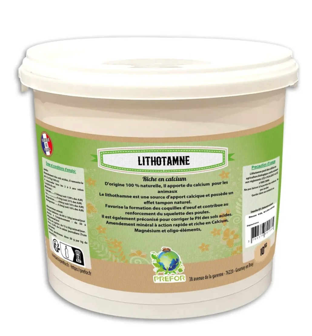 Prefor - Lithotamne seau de 10 kg