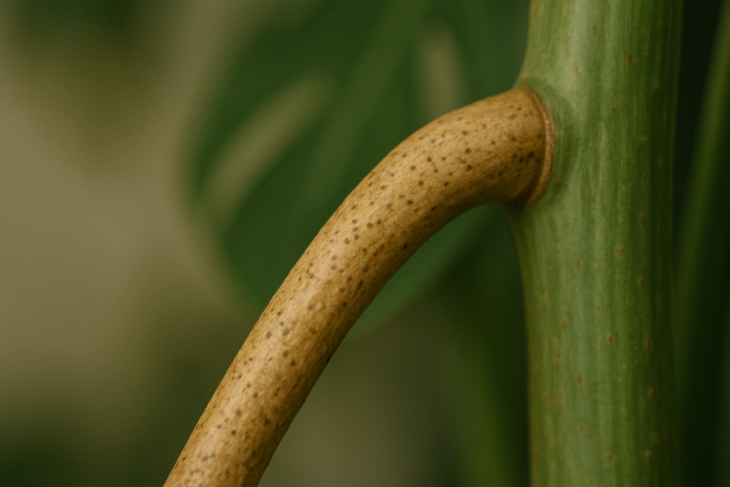 Racine aérienne d'une monstera deliciosa